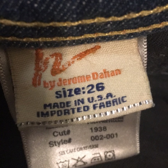 Citizens Of Humanity cuffed jean Shorts Sz 26 - Picture 7 of 8